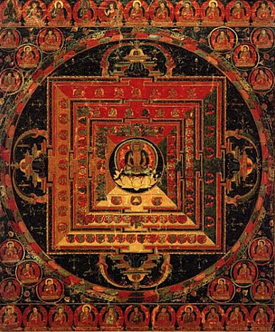 Tibet-Abhisambodhi-Vairocana-Mandala