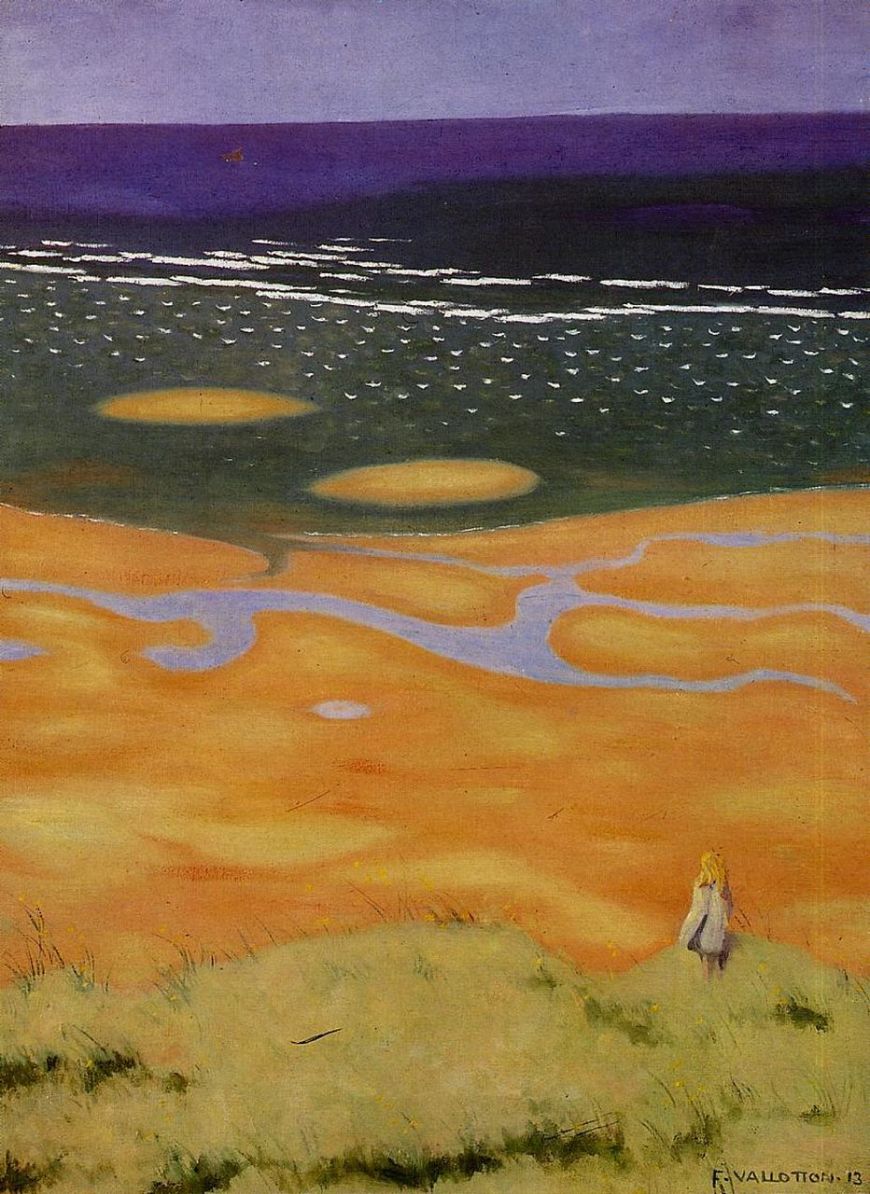 Félix Vallotton the-rising-tide-1913