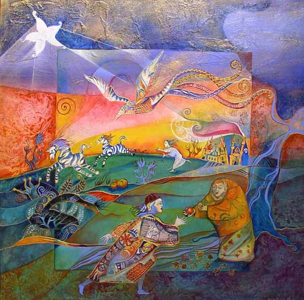 Didier Delamonica - French Mystical Fantasy painter -   (32)
